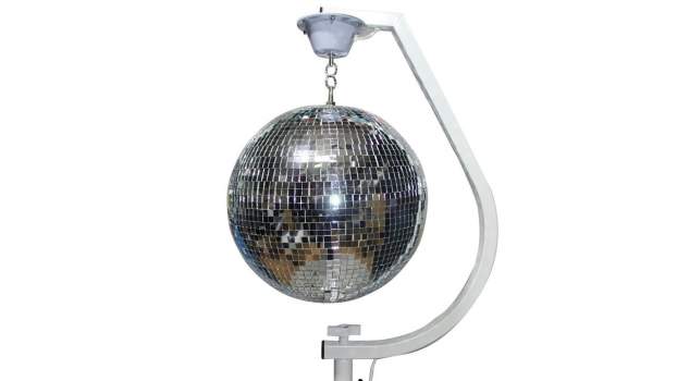 STAND BOULE FACETTE avec moteur