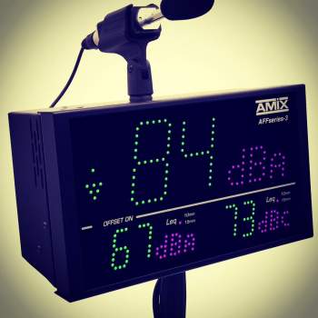 AMIX AFF 25   Afficheur Sonomètre intégrateur et enregistreur